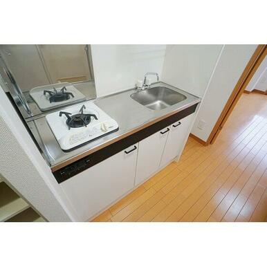 1口ガスコンロ付きキッチン