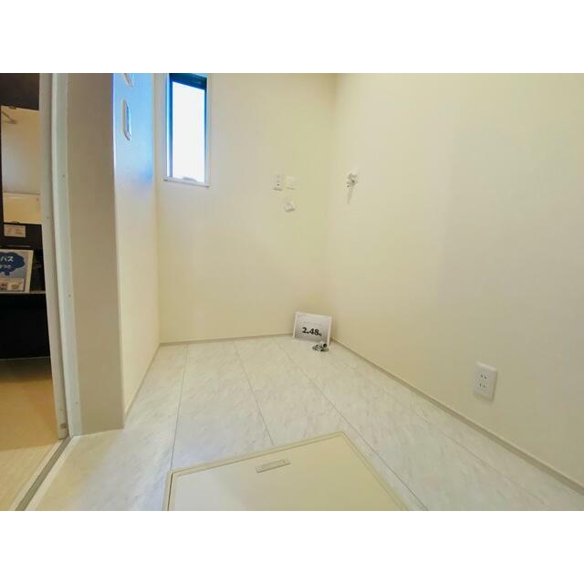 洗濯機の定位置、間取りと合わせてチェックを（2号棟）