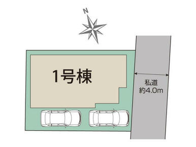 江南市古知野町久保見1棟 区画図