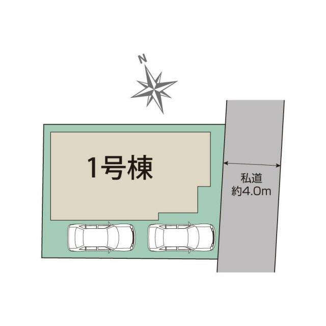 江南市古知野町久保見1棟 区画図