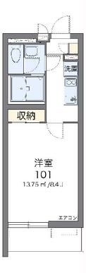 代表的な間取のため実際の間取とは異なる場合があります