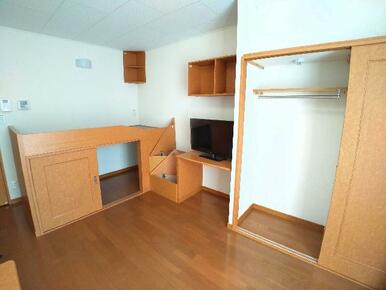 豊富な収納スペース