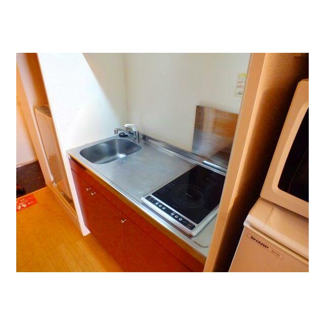 ２口電気コンロ