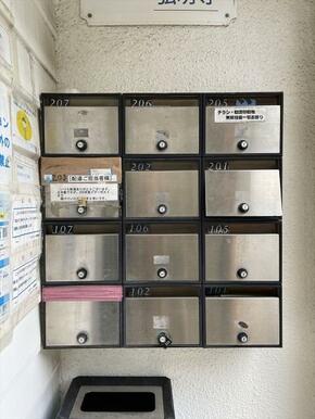 ダイヤル付ポスト