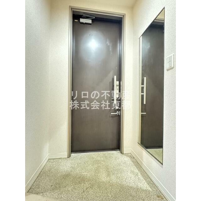 すっきりシンプルな玄関スペースです！