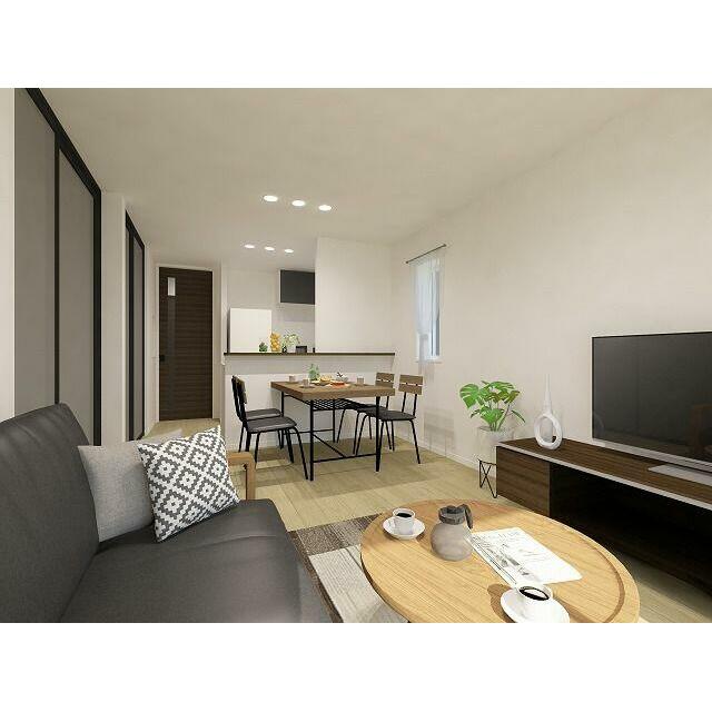 ＬＤＫ完成イメージ。家具や調度品などは含まれません。