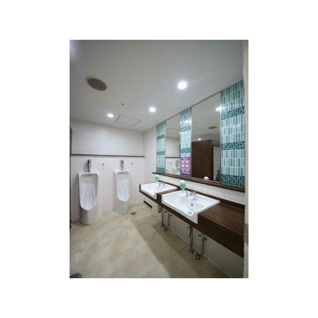 店舗管理の共用トイレ