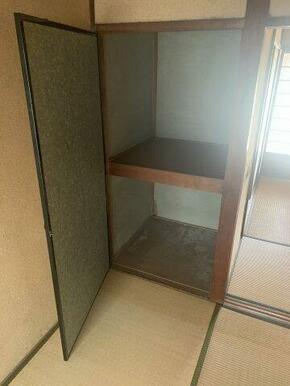 大きなスペースがあり、収納には困りません