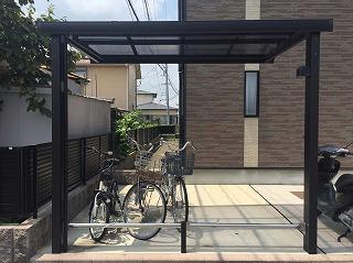 屋根付き駐輪場