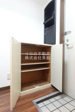 自慢のシューズを大切に、キレイに収納できます☆