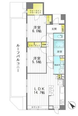 明るく風通しの良い角住戸♪リノベーション物件で気持ち良く新生活を始められます！