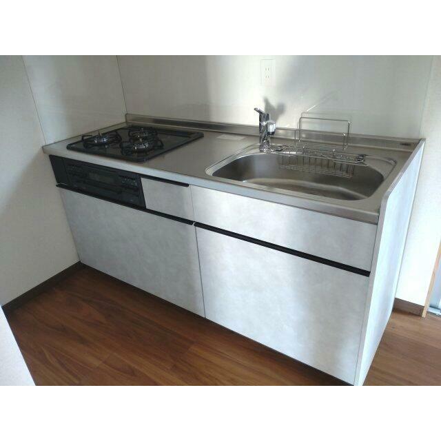 システムキッチン　ビルトインガスコンロ