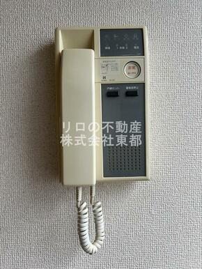 快適な暮らしを守るインターホン付で安心ですね☆
