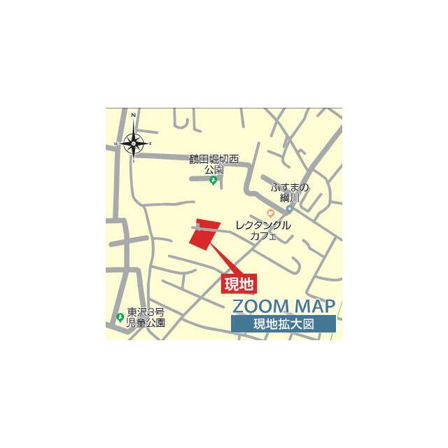 現地案内図・拡大図