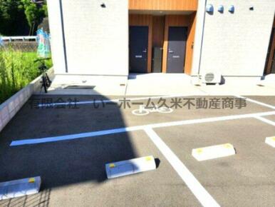 駐輪場あります(^^)