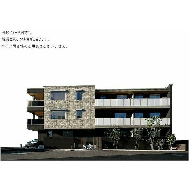 積水ハウス施工の３階建て重量鉄骨造のシャーメゾンです。