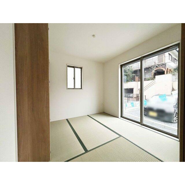 １階和室4.5帖です。急な来客時にも安心です。