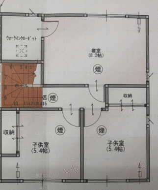 ２階平面図