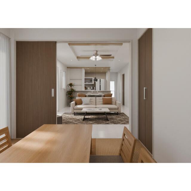 LDK ※家具等をCGで加工しています。家具付き販売ではございません。