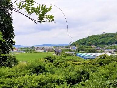 ■館山の海を望むキャンプ土地