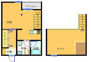 ★洋室７．８Ｊ＋キッチン２．５Ｊ＋ロフト８．７５Ｊと広々