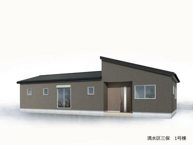 完成予想図（外観）