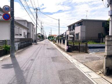 前面道路含む現地写真