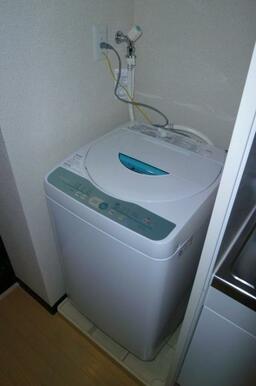 家電付き　洗濯機