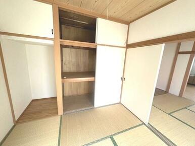 大容量の収納付き