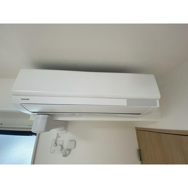 エアコン設置済みなので入居後すぐに使えて快適です！