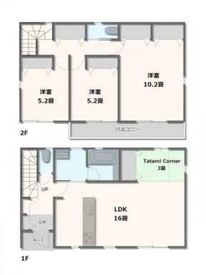 1号棟・3LDK+畳コーナー