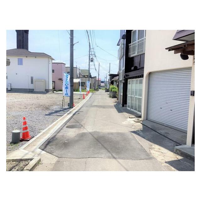 （北から南方向へ撮影）※道路セットバック完了しました