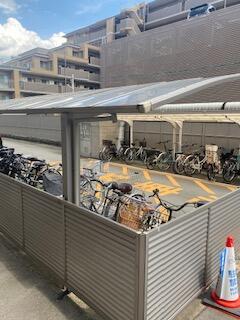 自転車置き場です