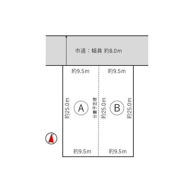 区画図（A区画）
