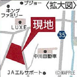 現地案内図・拡大