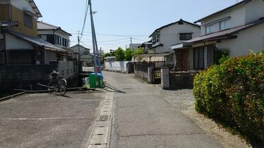 前面道路①