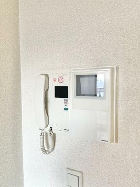 モニター付きインターホン♪