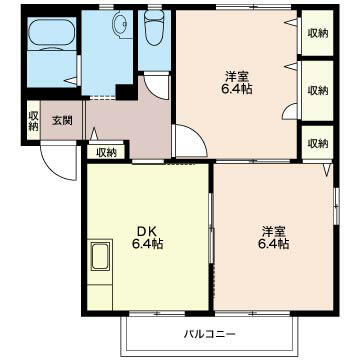 間取り反転タイプ