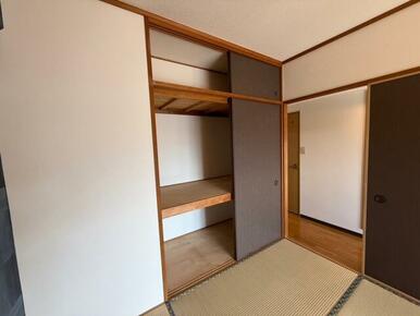 和室の収納もしっかり完備！