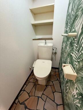 トイレも収納ございます！