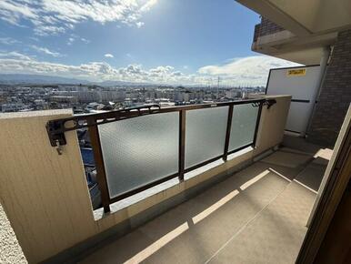 南向きのバルコニー！日当たり最強！