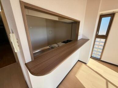 カウンター越しで何を話そうかなと、わくわくしますね！