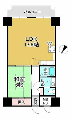 リフォームされた間取り