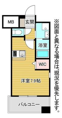 ８階部分の角部屋です。