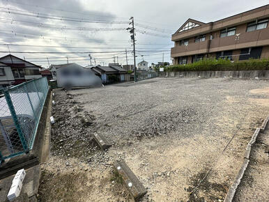 ゆったりした敷地面積です。