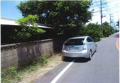 ■大きい道路に面していて車での出入り楽々