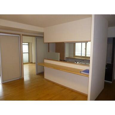 リビングから全てのお部屋へ！動線のよい間