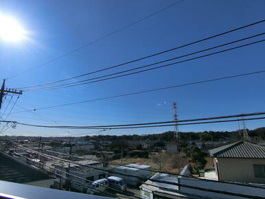 前面棟無く日当たり眺望良好！