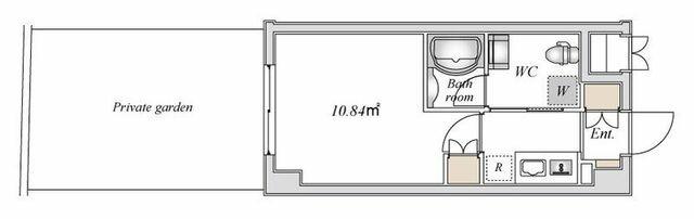 エスティメゾン登戸 1階 1K
