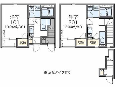 代表的な間取のため実際の間取とは異なる場合があります